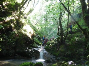 Descenso de barrancos en Asturias